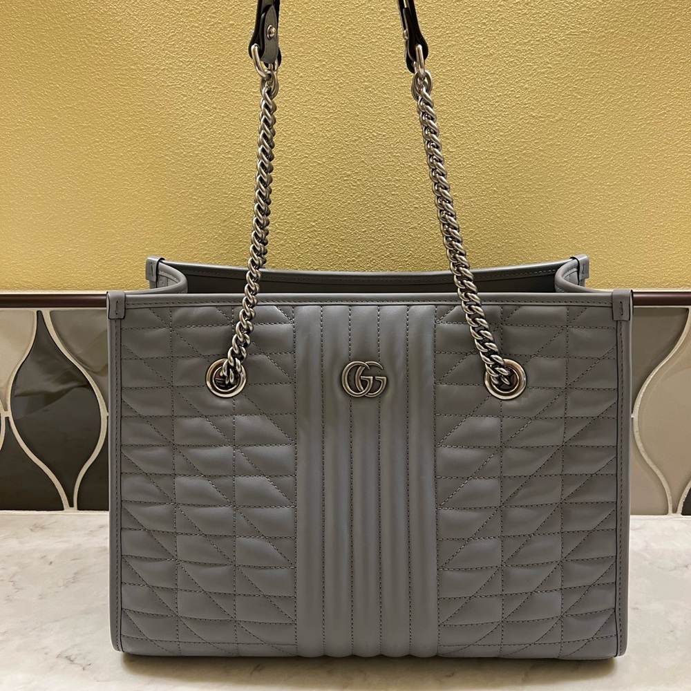 Gucci Marmont Chain Shopping Tote
